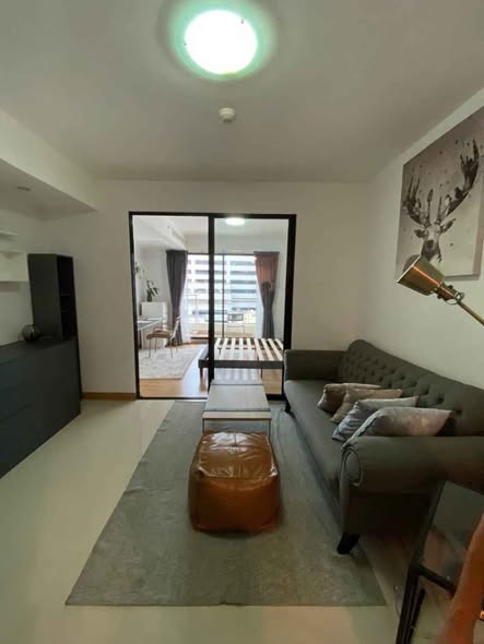 living room and bedroom and room interior of Supalai Casa Riva condo