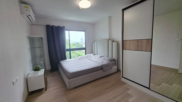 bedroom of Supalai City Resort Rama 8