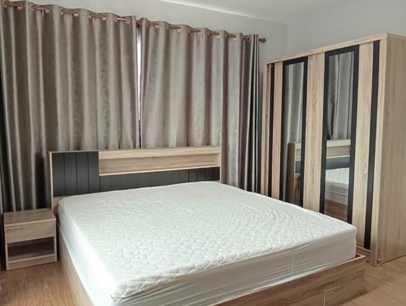 bedroom of Supalai City Resort Station Pranangklao – Chaophraya