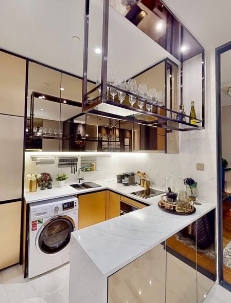 kitchen of Supalai Icon Sathon