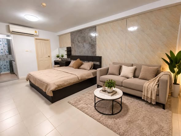 bedroom of Supalai Lagoon Condo B