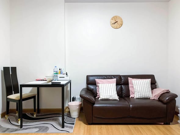 living room of Supalai Loft Sathon-Ratchaphruek