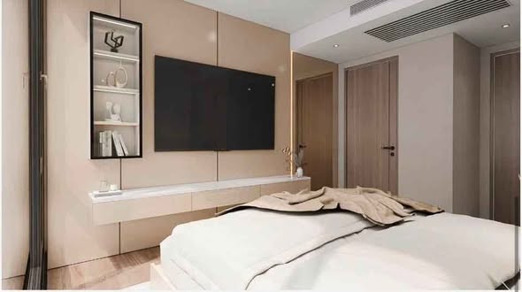 bedroom of Supalai Oriental Sukhumvit 39