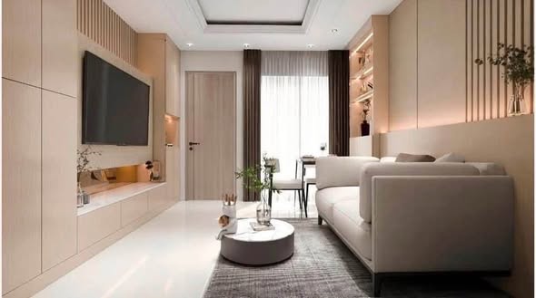 living room of Supalai Oriental Sukhumvit 39