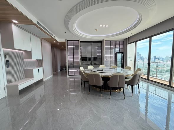 living room of Supalai Oriental Sukhumvit 39