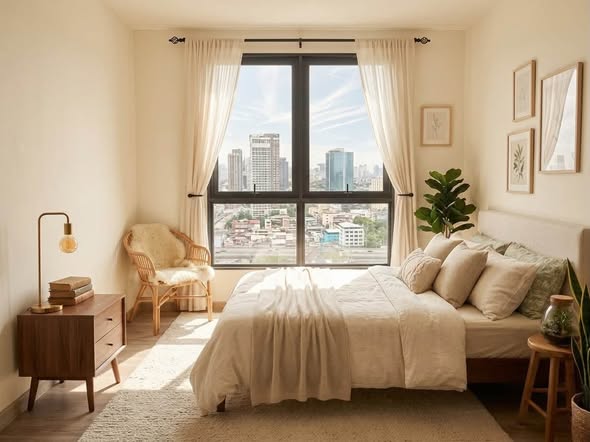 bedroom of Supalai Parc Ekkamai-Pattanakarn