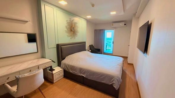 bedroom of Supalai Park Ekkamai – Thonglor