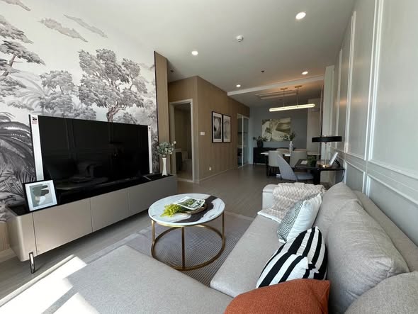 living room of Supalai Premier Si Phraya-Sam Yan