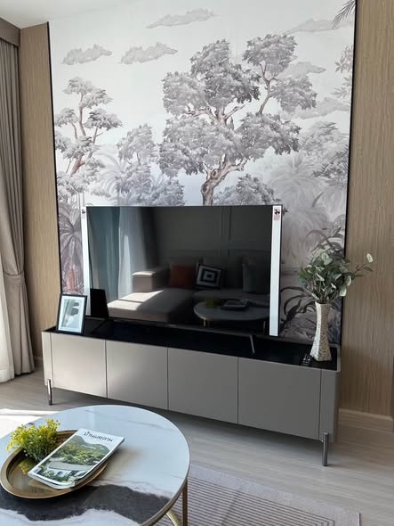 living room and room interior and bathroom of Supalai Premier Si Phraya-Sam Yan