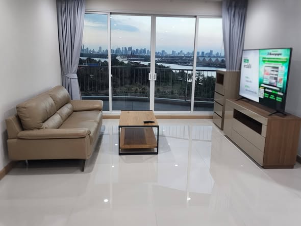 living room of Supalai Riva Grande Rama 3 ศุภาลัย ริวา แกรนด์ พระราม 3