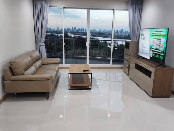 living room of Supalai Riva Grande Rama 3 ศุภาลัย ริวา แกรนด์ พระราม 3