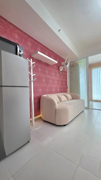 bedroom and living room of Supalai River Place