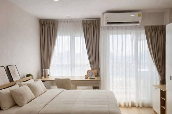 bedroom of Supalai Veranda Ramkhamhaeng