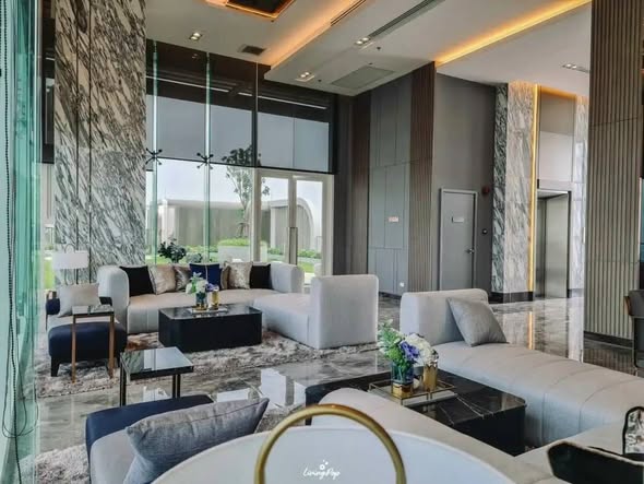 living room of Supalai Veranda Ramkhamhaeng