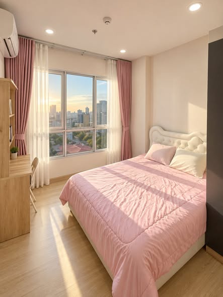 bedroom of Supalai Veranda Sukhumvit 117