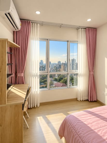 bedroom of Supalai Veranda Sukhumvit 117