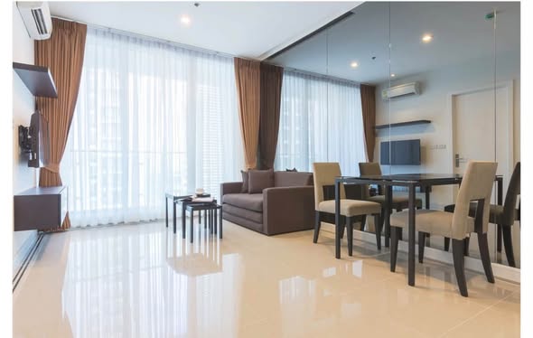 living room and bedroom of TC Green Building D