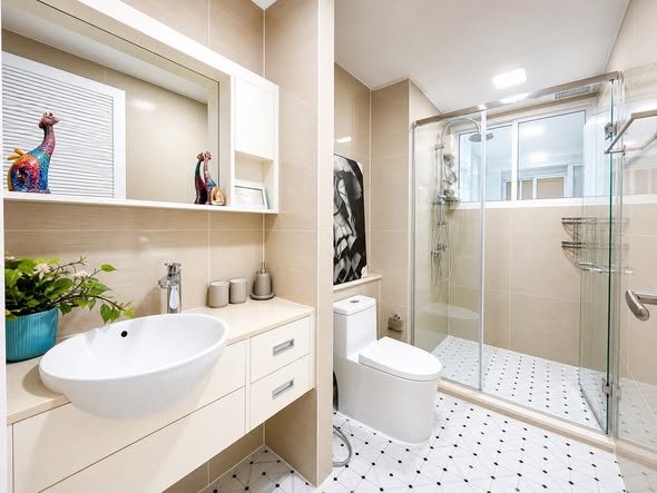 bathroom of TC-Green Condominium