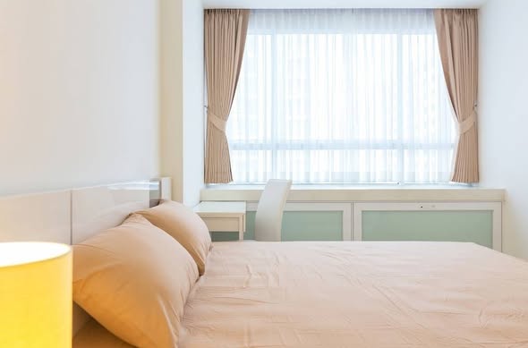 bedroom of TC-Green Condominium