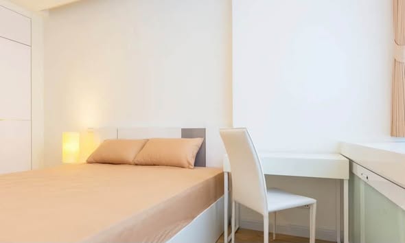 bedroom of TC-Green Condominium