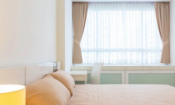 bedroom of TC-Green Condominium
