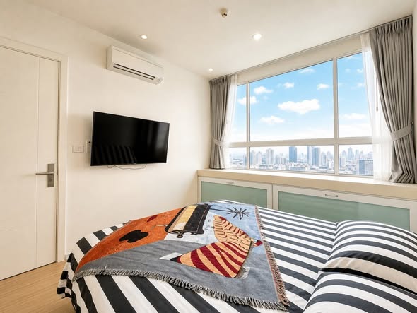 bedroom of TC-Green Condominium