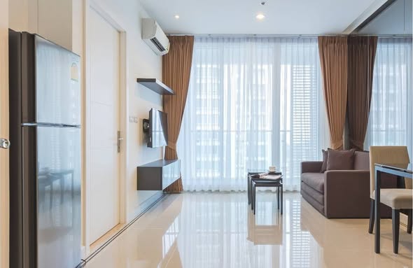 bedroom and room interior of TC-Green Condominium