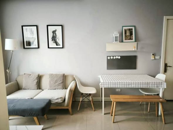 living room and bedroom and room interior of TC-Green Condominium