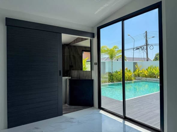 room interior of The 8 Pool Villa
