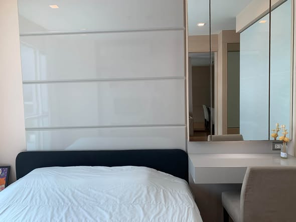 bedroom and room interior of The Address Asoke