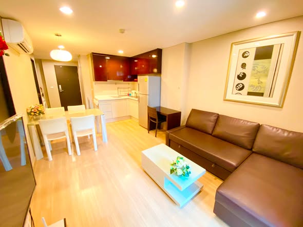 living room of The Address Pathum Wan ดิ แอดเดรส ปทุมวัน