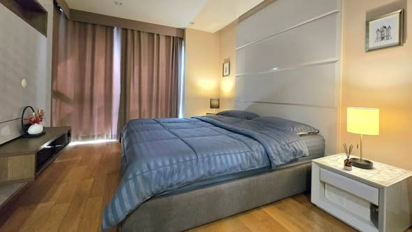 bedroom of The Address Sathorn
