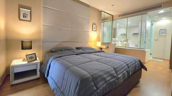 bedroom of The Address Sathorn