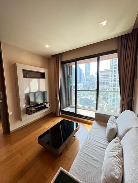 bedroom and living room of The Address Sathorn