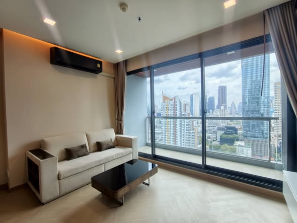 bedroom and living room and room interior of The Address Sathorn