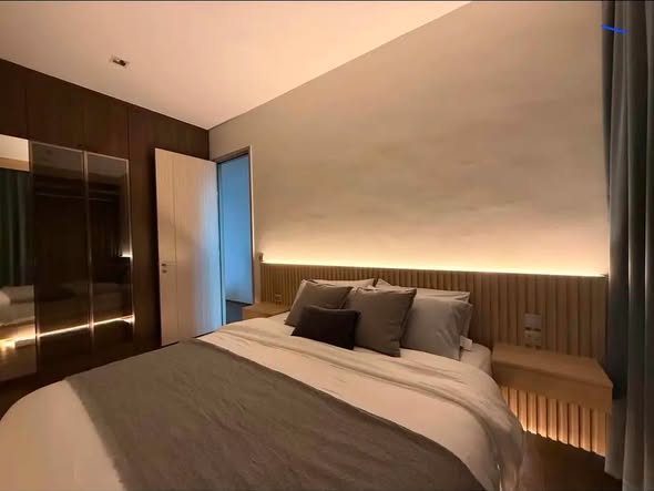 bedroom of The Address Siam-Ratchathewi
