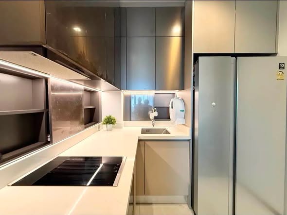 kitchen of The Address Siam-Ratchathewi