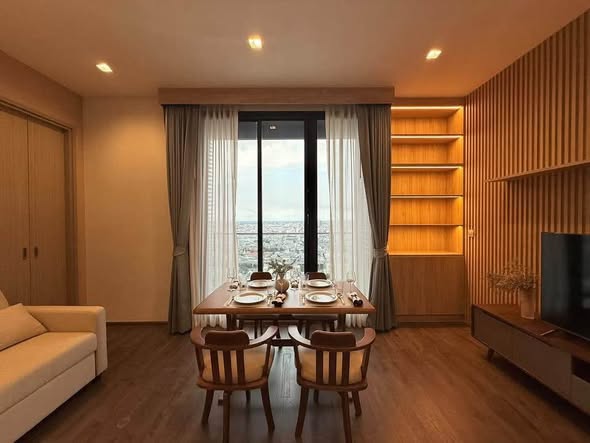 living room of The Address Siam-Ratchathewi