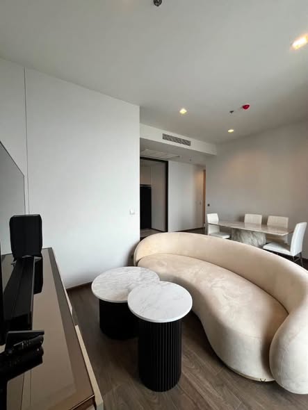 living room of The Address Siam-Ratchathewi