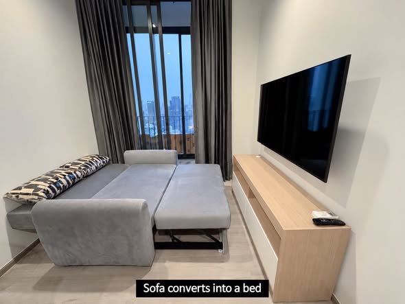 living room of The Address Siam-Ratchathewi