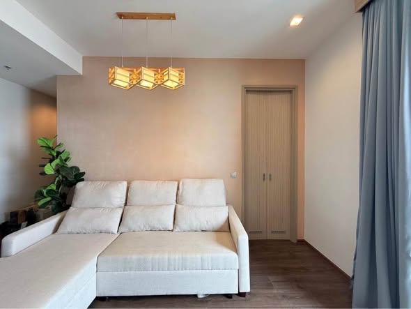 living room and bedroom and room interior of The Address Siam-Ratchathewi