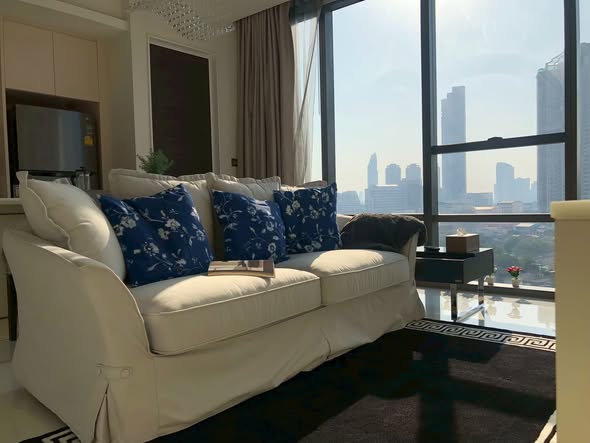 living room of The Bangkok Sathorn