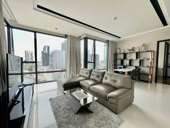 living room and bedroom of The Bangkok Thonglor