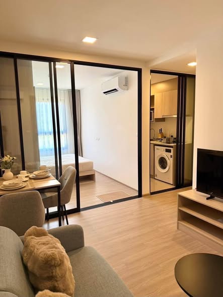 living room and bedroom and room interior of The Base Bukit Phuket เดอะ เบส บูกิต ภูเก็ต