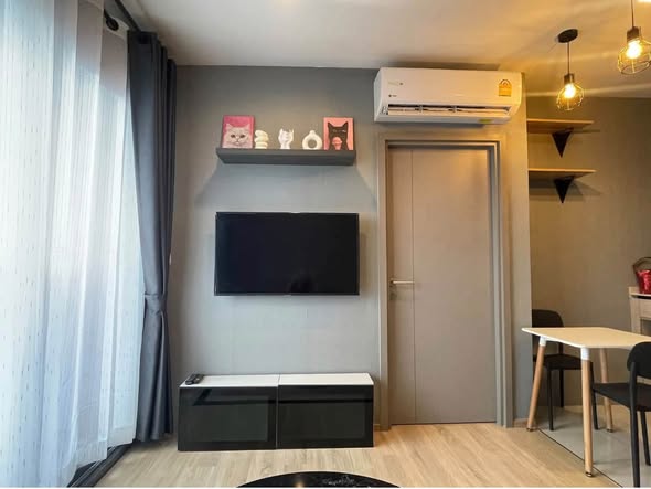 bedroom and living room of THE BASE Garden Rama 9