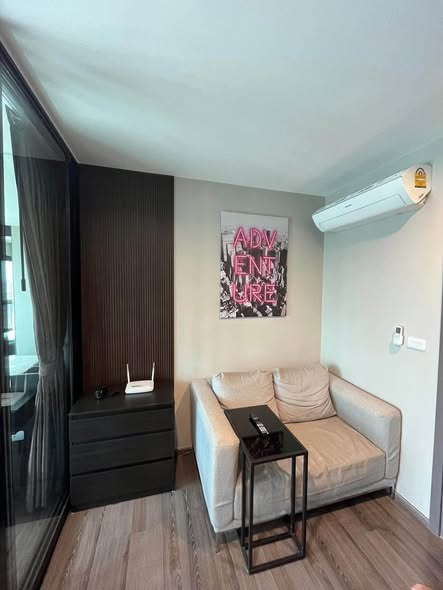 bedroom and living room of THE BASE Park West – Sukhumvit 77