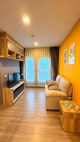 living room of THE BASE Sukhumvit 50