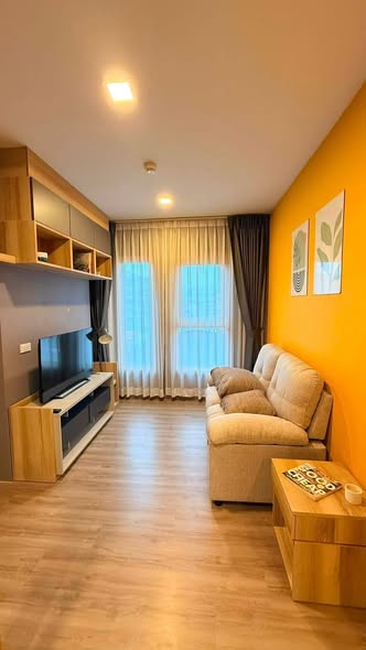 living room of THE BASE Sukhumvit 50