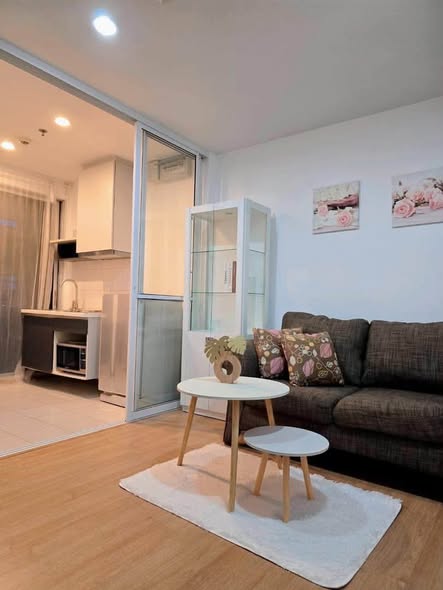 living room and bedroom and room interior of THE BASE Sukhumvit 77