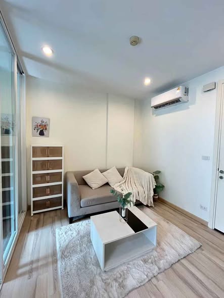bedroom and living room and room interior of The Base Uptown Condo